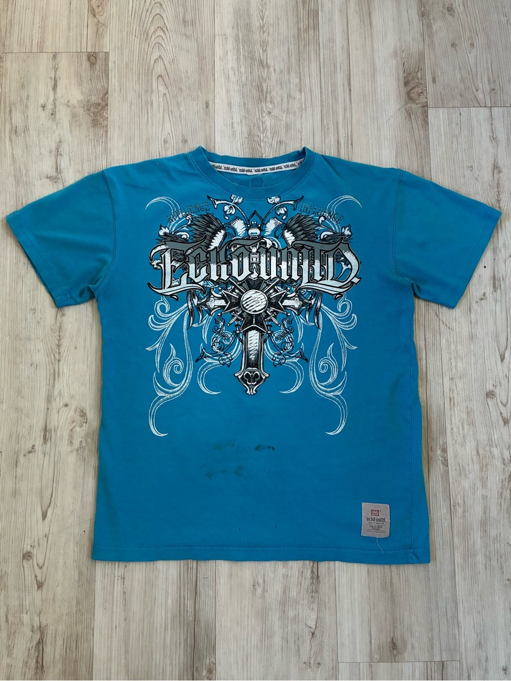 Ecko Unltd. Blue Graphic T-Shirt